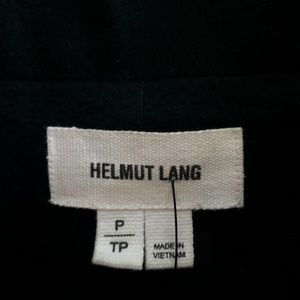 Helmet Lang xs petite black coat